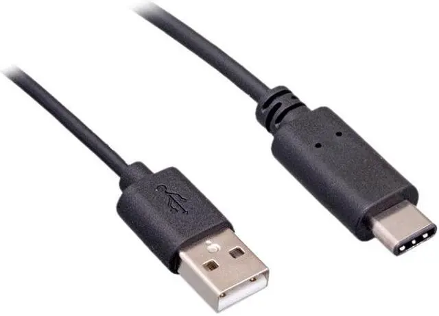 Main image of Nippon Labs 50USB2-CM-AM-6 6 ft. USB-C Male to USB A Male Charge and Data Transfer Cable - Black