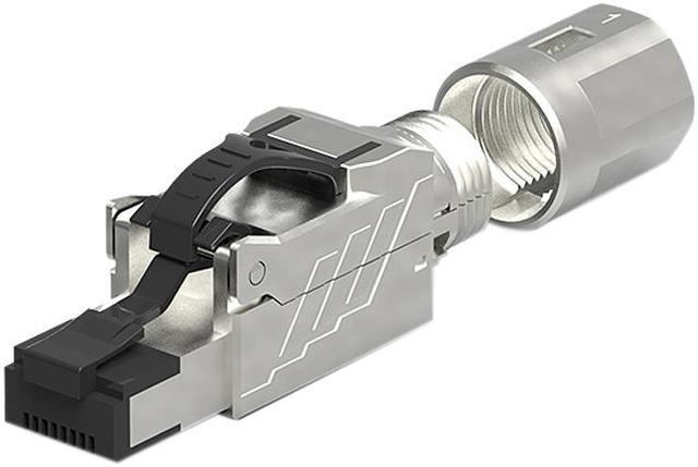 Main image of Nippon Labs 60CAT8-PG Cat.8 RJ45 Tool Less Shielded Plug (Single Piece)