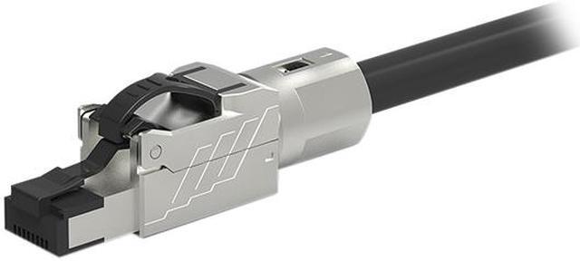 Alt view image 4 of 5 - Nippon Labs 60CAT8-PG Cat.8 RJ45 Tool Less Shielded Plug (Single Piece)
