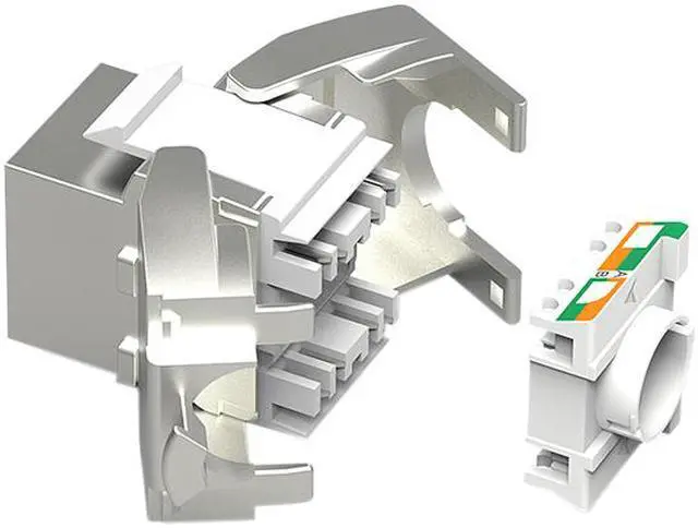Alt view image 3 of 5 - Nippon Labs 60CAT8-KEY Cat.8 RJ45 Tool-Less Shielded Keystone Jack