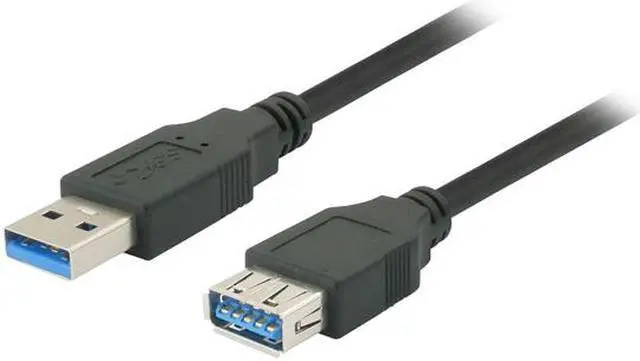 Alt view image 2 of 3 - Nippon Labs 50USB3-AAF-15-BK Black USB 3.0 A Male to A Female Extension Cable