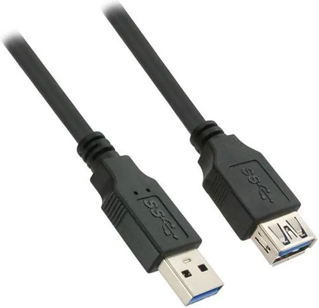 Main image of Nippon Labs 50USB3-AAF-3-BK 3 ft. Black USB 3.0 A Male to A Female Extension Cable