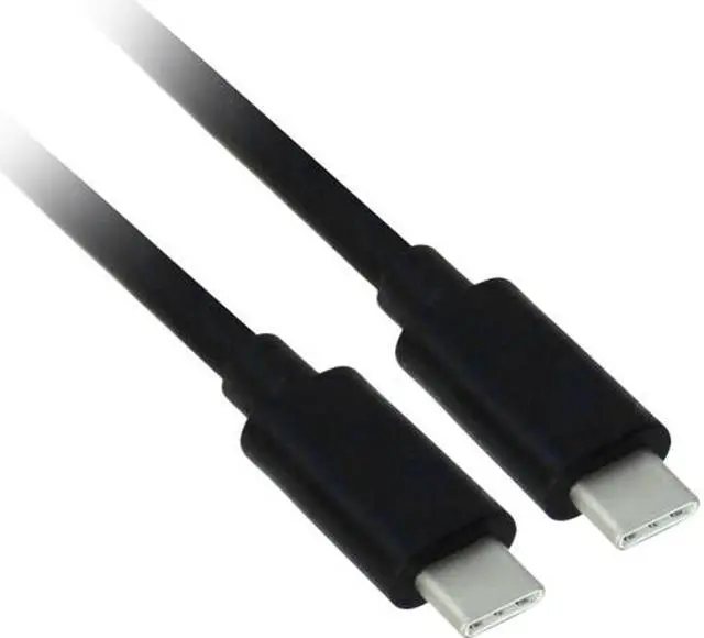 Main image of Nippon Labs 3 ft. USB 3.2 Gen 2 USB-C Male to USB-C Male Cable 10Gbps with Built-in E-Marker, 50USB31-CM-EM-3 - Black