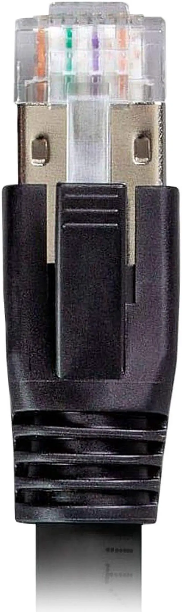 Alt view image 4 of 4 - Nippon Labs Cat 8 Ethernet Cable 2 ft. - Black, 2GHz, 40G, 24AWG, S/FTP - Shielded Latest 40Gbps 2000Mhz SFTP Patch Cord, Heavy Duty High Speed Cat8 LAN Network RJ45 Cable - in Wall, Outdoor for Router, Modem, Gaming etc. - 10 Packs