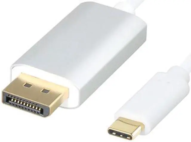 Alt view image 2 of 2 - Nippon Labs 50USB31C-DP-15 15ft USB-C to Displayport Cable - Supports 4K 60Hz, 15' Type C to DP Adapter Cable