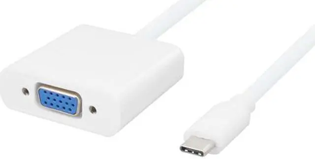 Alt view image 2 of 3 - Nippon Labs 50USB31C-VGAF-1 6 inch USB-C Male to VGA Female Adapter, Supports 1920 x 1200 or 1080p