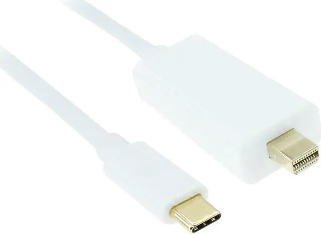 Main image of Nippon Labs 50USB31C-MDP-3-WH 3 ft. USB-C Male to Mini DisplayPort Male Cable - 4K 60Hz