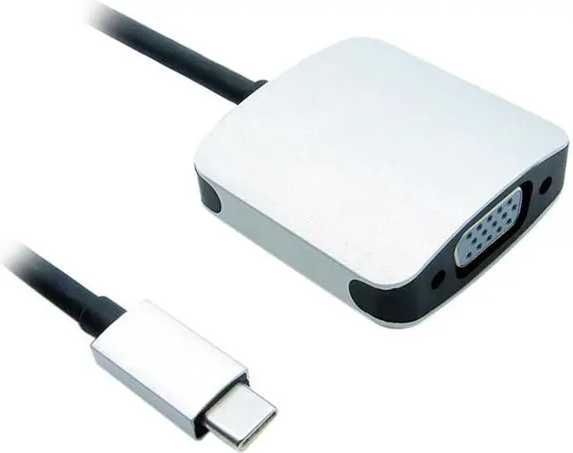 Main image of Nippon Labs 5.9 inch USB-C Male to VGA Female Adapter - 4K x 2K 60USB31C-VGAF