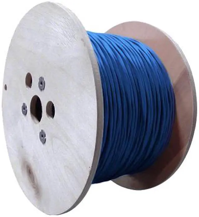 Alt view image 3 of 3 - Nippon Labs Cat8.1 Ethernet Cable Bulk Wire 500 feet - Blue | 2GHz, 40G CMR, 23AWG, S/FTP - Dual Shielded S/FTP Latest 40Gbps 2000Mhz SFTP, PVC, Solid Bare Copper Conducted Patch Cord, 80C8SS-7006RB