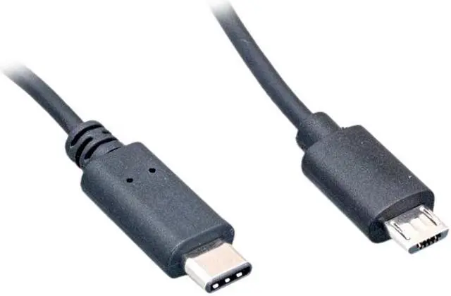 Main image of Nippon Labs 6 ft. USB 2.0 Type C Male to Micro B Male Cable, 480M, 3A , Black Color, 30C-10UC-2CM1-2