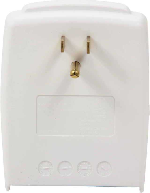 Alt view image 3 of 5 - NuGiant 34000 1 Outlets Wireless Remote Control Wall Outlet