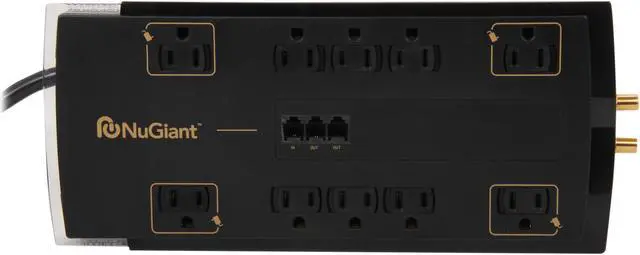 Alt view image 2 of 6 - NuGiant NSS05 Galaxy Power Surge Strip