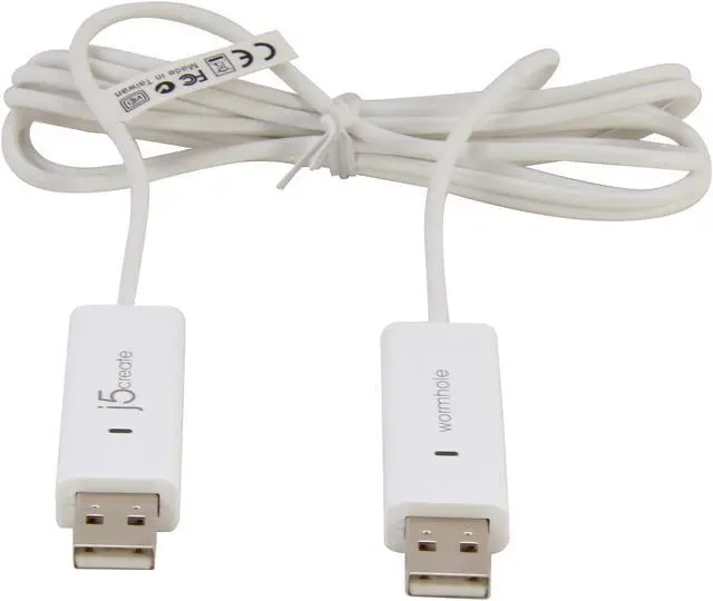 Alt view image 2 of 10 - j5create Wormhole Switch Cable - Windows to Windows