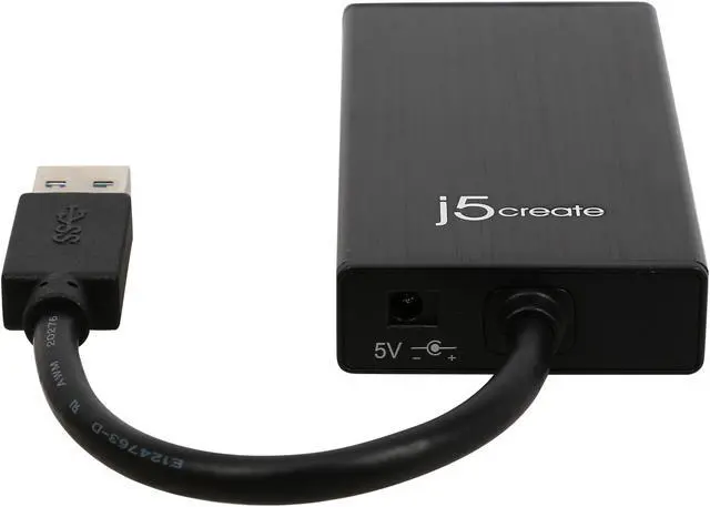 Alt view image 4 of 6 - J5create USB 3.0 VGA & 3-Port HUB