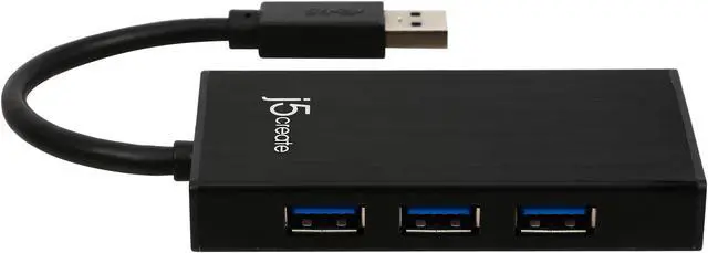 Alt view image 5 of 6 - J5create USB 3.0 VGA & 3-Port HUB