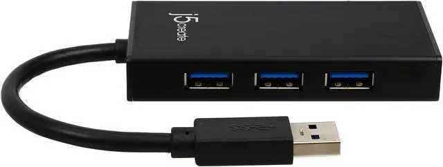 Alt view image 3 of 6 - j5create USB 3.0 HDMI & 3-Port HUB