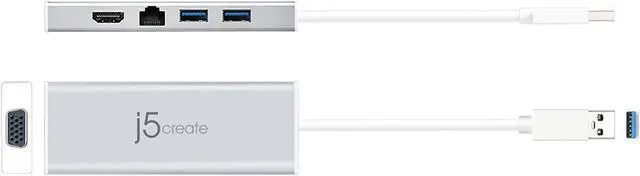 Alt view image 2 of 7 - j5create JUD380 USB 3.0 Mini Dock