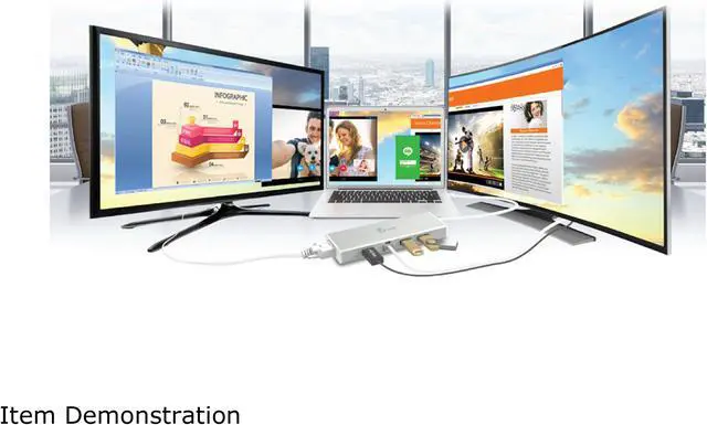 Alt view image 5 of 7 - j5create JUD380 USB 3.0 Mini Dock