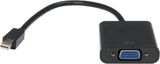 Alt view image 2 of 5 - Addon MDP2VGAB Mini DP to VGA M/F Black Adapter Cable