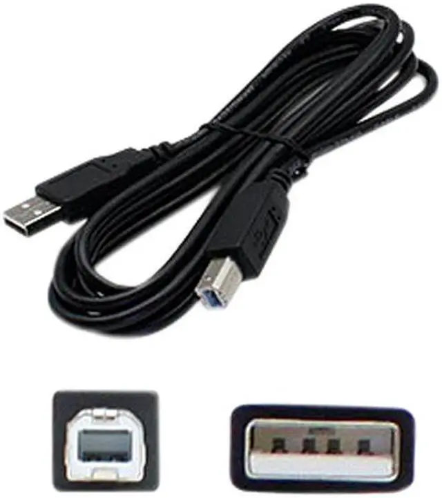 Main image of AddOn USBEXTAB10 Black USB Cable