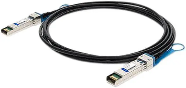 Main image of AddOn PAN-SFP-PLUS-CU-3M-AO 9.84 ft. Cat Twinaxial Black Network Ethernet Cable