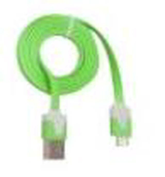 Main image of Urban Factory 1m (3.3 ft) USB to USB Micro Cable - Green - CBL82UF