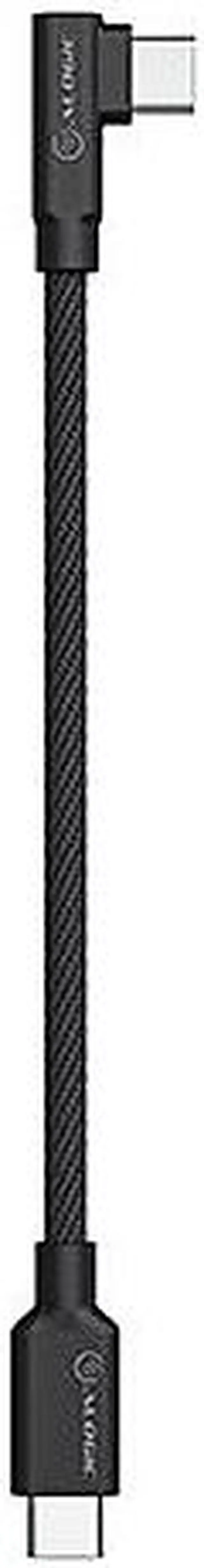Alt view image 2 of 3 - Alogic ELPRACC01-BK Black Elements Pro Right-Angle USB-C to USB-C Cable - 1m