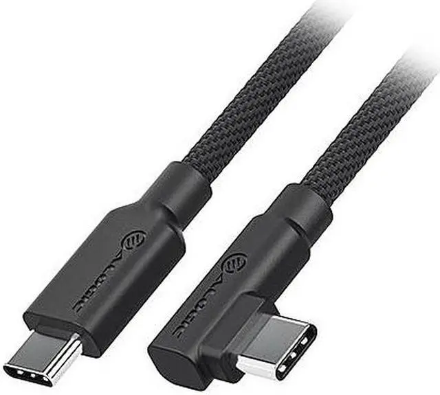 Alt view image 3 of 3 - Alogic ELPRACC02-BK Black Elements Pro Right-Angle USB-C to USB-C Cable - 2m