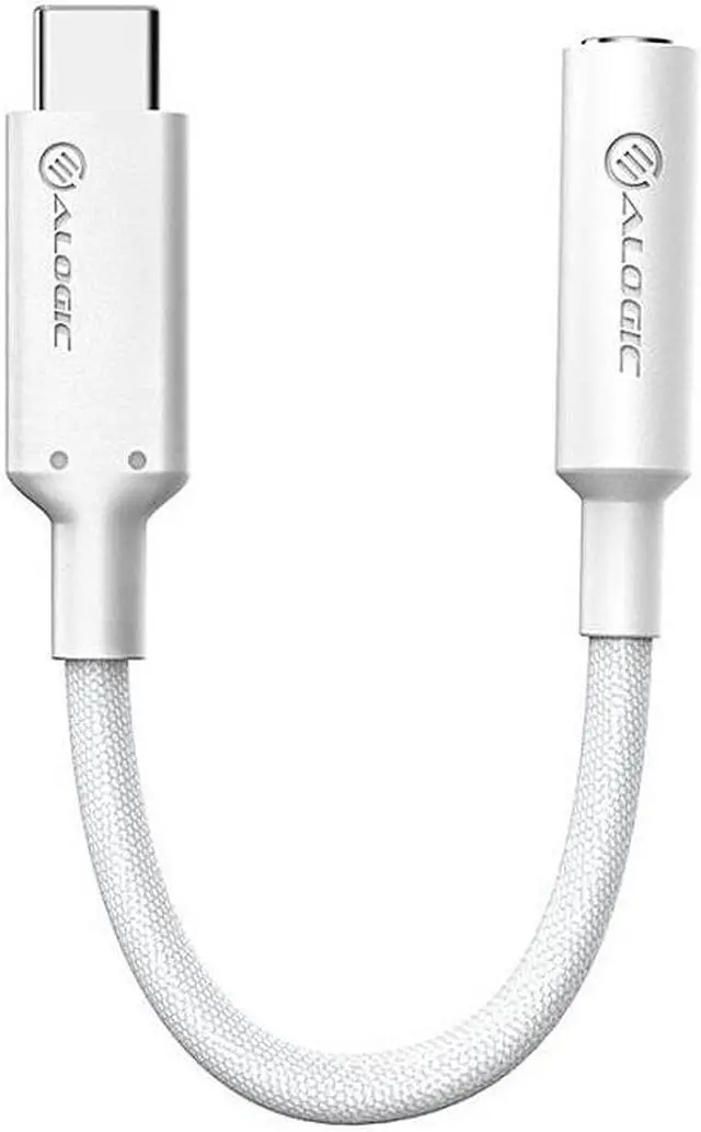Alt view image 2 of 2 - Alogic ELPC35A-WH Elements Pro USB-C to 3.5mm Audio Adapter - 10cm