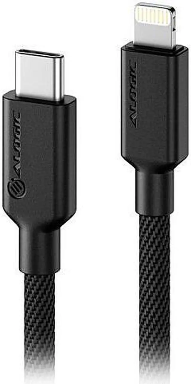 Main image of ALOGIC ELPC8P01-BK Black Elements Pro USB-C to Lightning Cable - 1m