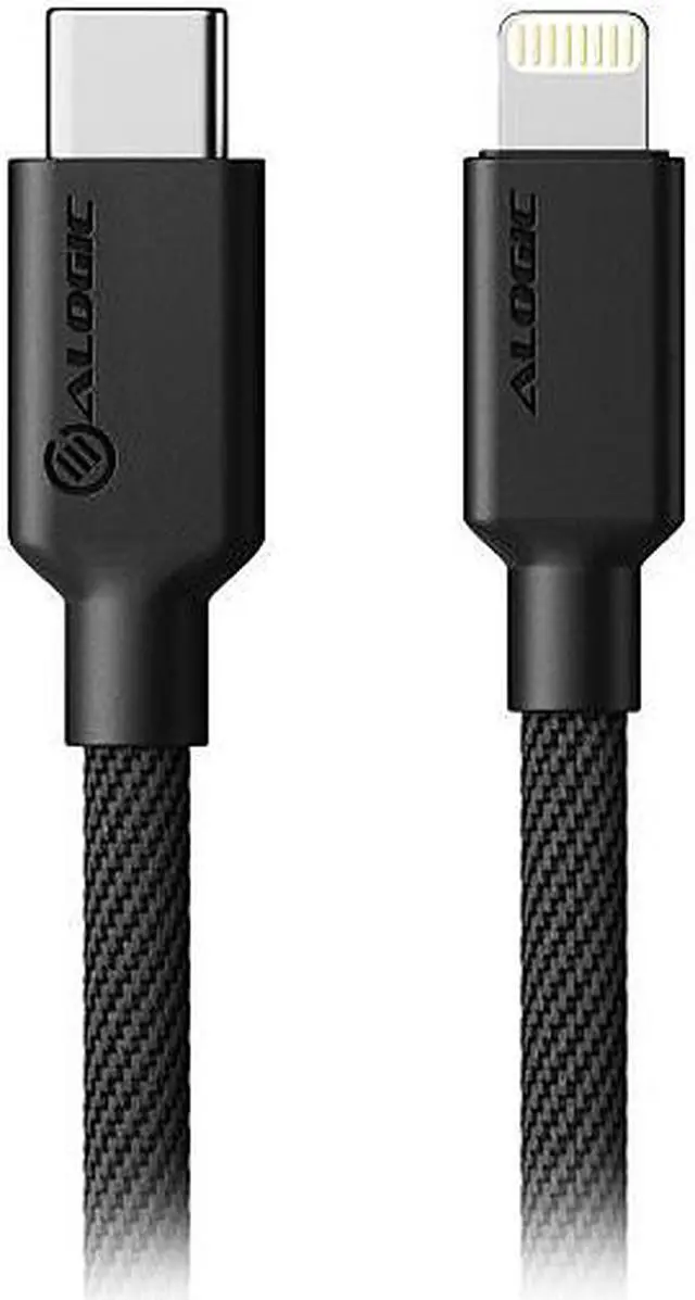 Alt view image 2 of 2 - ALOGIC ELPC8P01-BK Black Elements Pro USB-C to Lightning Cable - 1m