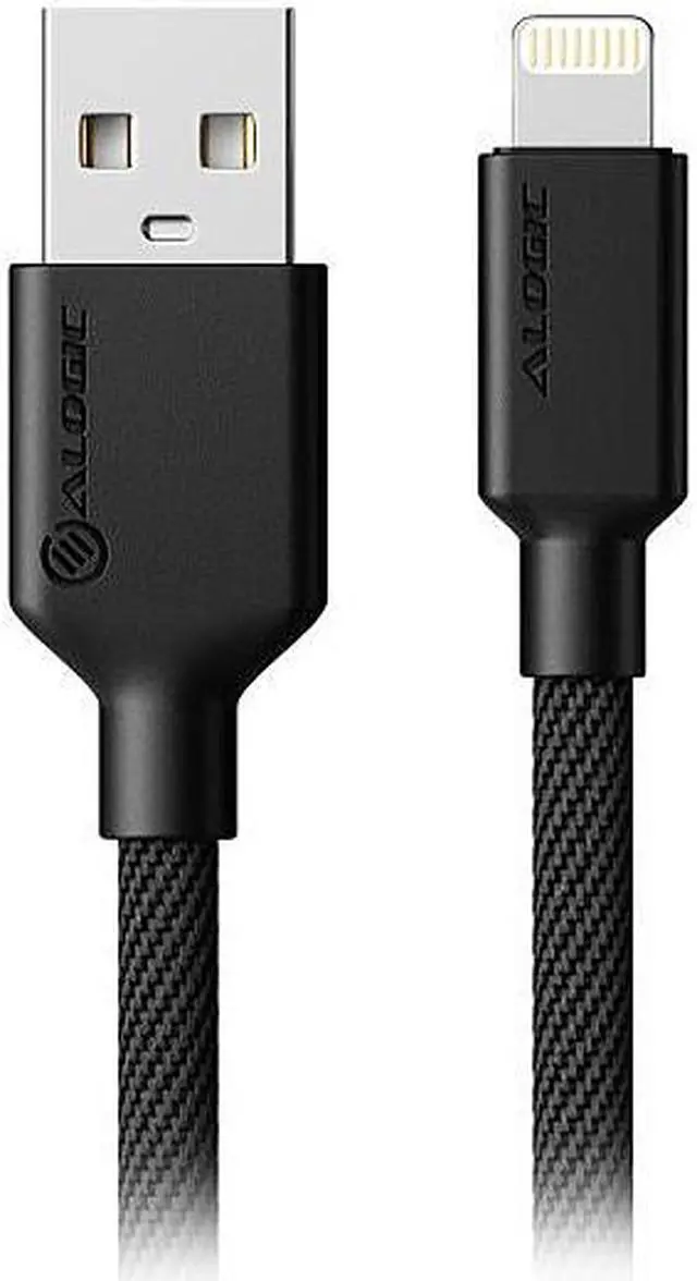 Alt view image 4 of 4 - ALOGIC ELPA8P01-BK Black Elements Pro USB 2.0 USB-A to Lightning Cable 1m