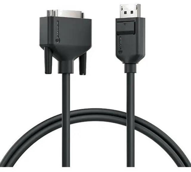 Main image of Alogic Elements DisplayPort to DVI Cable - Male to Male - 2m - 6.56 ft DisplayPort to DVI-D - 5 Gbit/s - Supports up to 1920 x 1200 - 30 AWG - EL2DPDVI-02