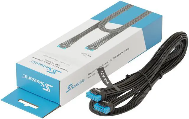 Alt view image 3 of 3 - SeaSonic Native 16-Pin Gen 5 12V-2x6 600 W Cable