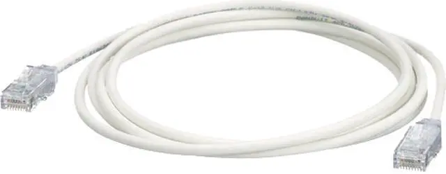 Main image of Panduit UTP28SP7 7 ft. Cat 6 Off White Cable EA CU PC 28 AWG UTP