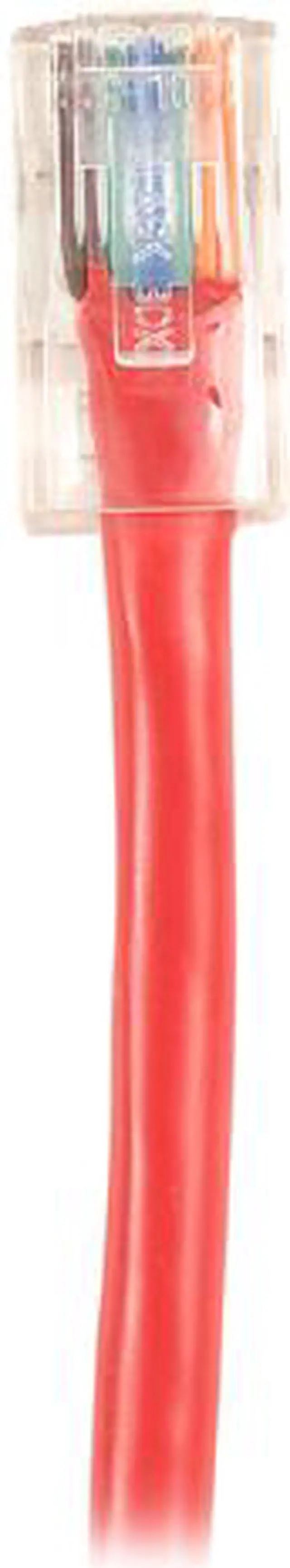 Main image of Black Box CAT6PC-B-010-RD 10 ft. Cat 6 Red 250-MHz Stranded Ethernet Patch Cable - Unshielded (UTP), CM PVC, No Boot