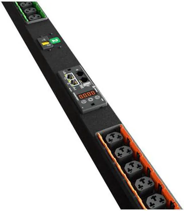 Alt view image 4 of 4 - Vertiv VP43301 Monitored 0U 208V 30A 10 ft Power Distribution Unit