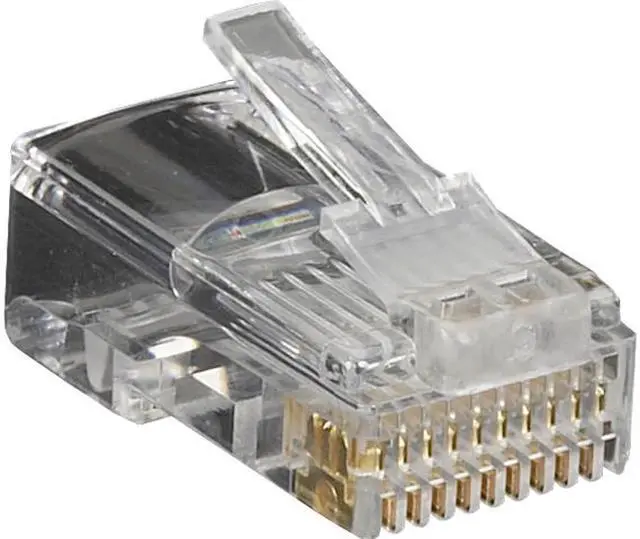 Main image of Black Box FMTP1045-10PAK RJ45 Unshielded Modular Plug - 10-Pack