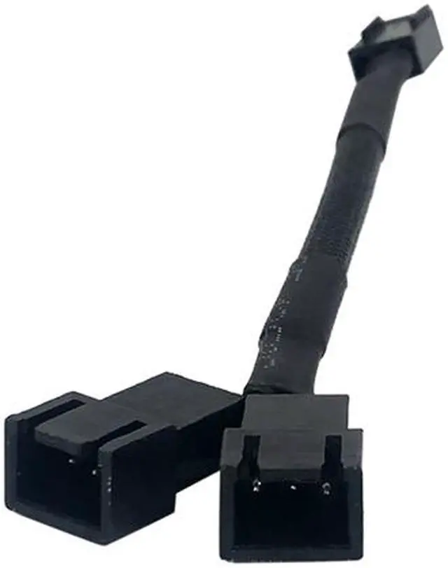 Alt view image 2 of 5 - Phanteks PH-CB-Y3P 4.3 in. 3 Pin Y Splitter Fan Cable Female to Male