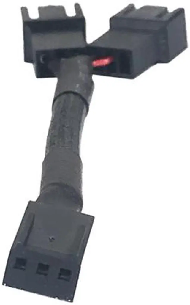Alt view image 4 of 5 - Phanteks PH-CB-Y3P 4.3 in. 3 Pin Y Splitter Fan Cable Female to Male