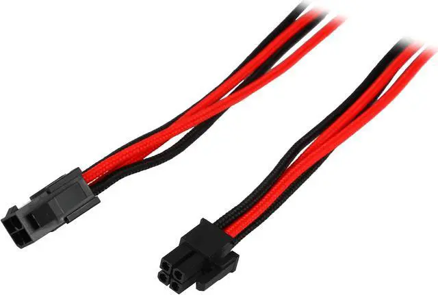 Main image of Phanteks PH-CB4P_BR 1.64 ft. (0.50m) 4 Pin M/B Premium Sleeved Extension Cable