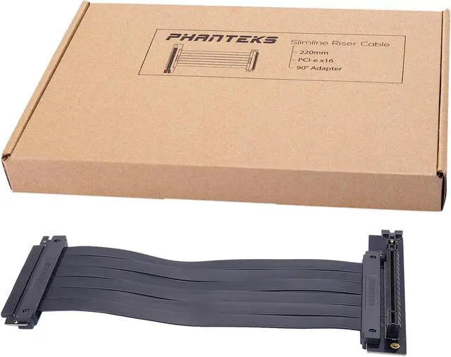 Alt view image 7 of 7 - Phanteks PH-CBRS_FL22 GPU Riser Extension Cables Male to Female