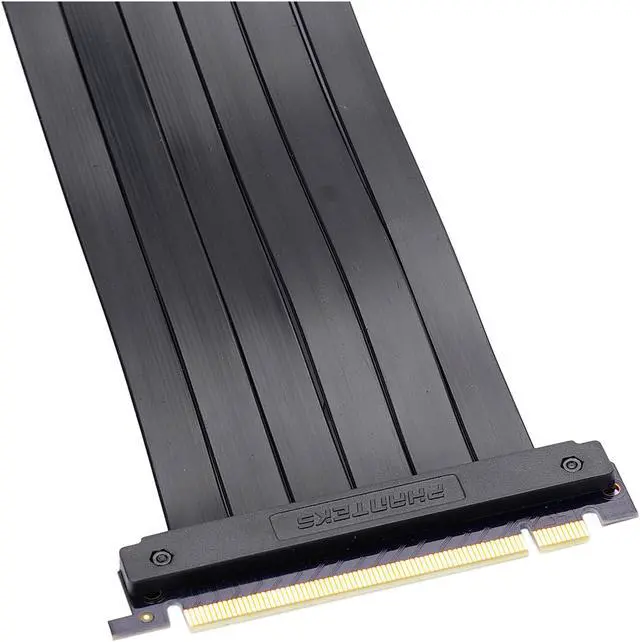 Alt view image 5 of 8 - Phanteks PH-CBRS_FL30 11.81 in. (30cm) GPU Riser Extension Cables Male to Female