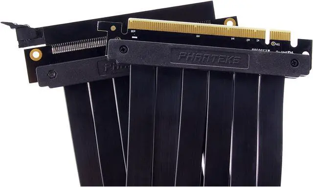 Alt view image 6 of 8 - Phanteks PH-CBRS_FL30 11.81 in. (30cm) GPU Riser Extension Cables Male to Female