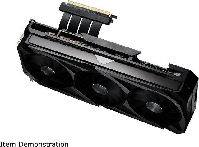 Alt view image 4 of 5 - Phanteks 220mm Flat Line PCI-E gen 4.0 x16 Rise Cable, 90° Adapter