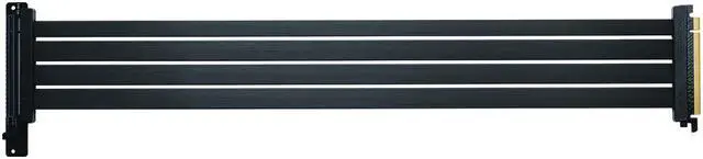 Main image of Phanteks PH-CBRS4.0_FL60_BK01 Phanteks 600mm Flat Line PCI-E gen4.0 x16 Rise Cable, 90 Degree Adapter Black