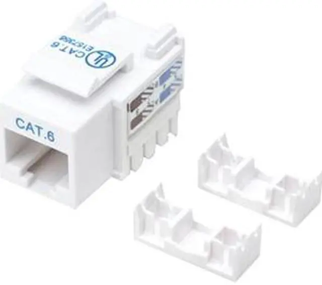 Main image of Intellinet Network Solutions 210591 Cat6 Keystone Jack - White