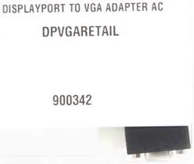 Alt view image 3 of 3 - VisionTek 900342 No DisplayPort to VGA Active Adapter (M/F)