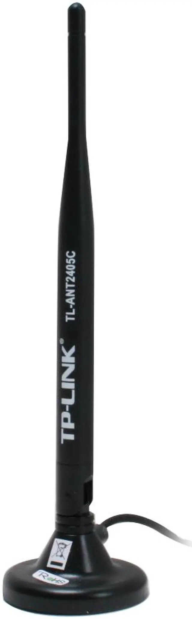 Alt view image 2 of 5 - TP-Link TL-ANT2405C 2.4GHz 5dBi Indoor/Desktop Omni-directional Antenna