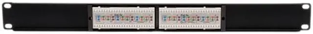 Alt view image 2 of 4 - TRIPP LITE 12-Port 1U Rackmount Cat5e 110 Patch Panel, 568B, RJ45 Ethernet